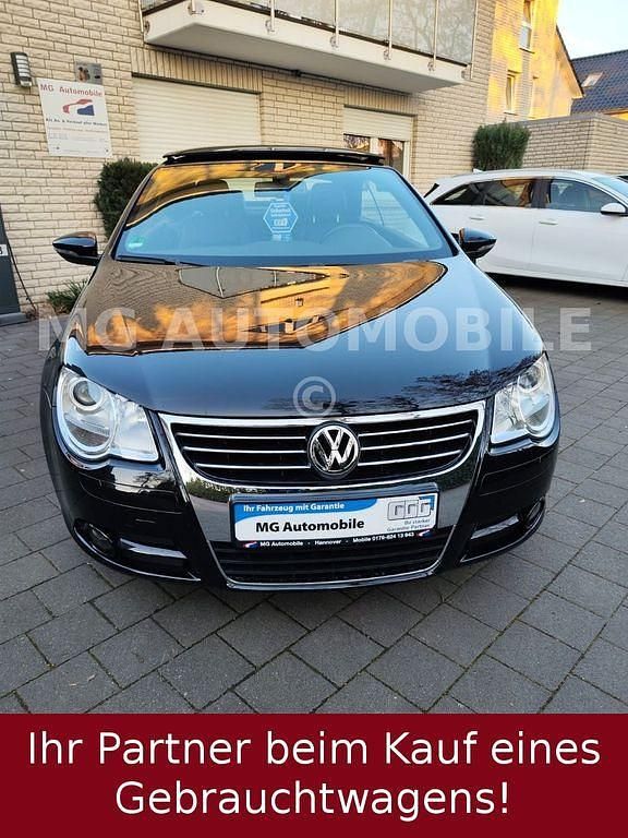 Gebraucht VW Eos Edition 122 PS (89 kW) 2009 Schwarz Cabrio
