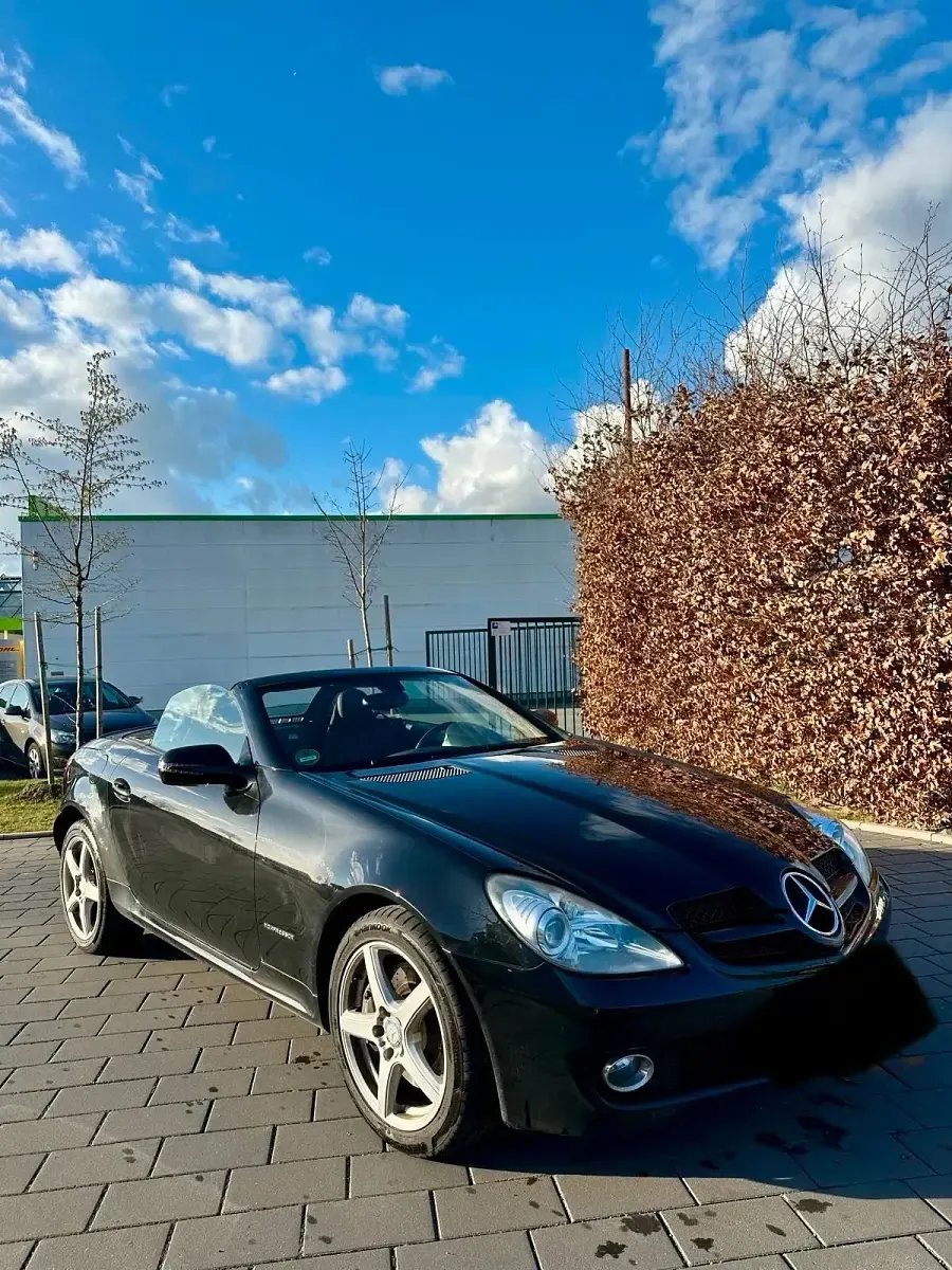 Gebraucht Mercedes SLK200 184 PS (135 kW) 2008 Schwarz Cabrio