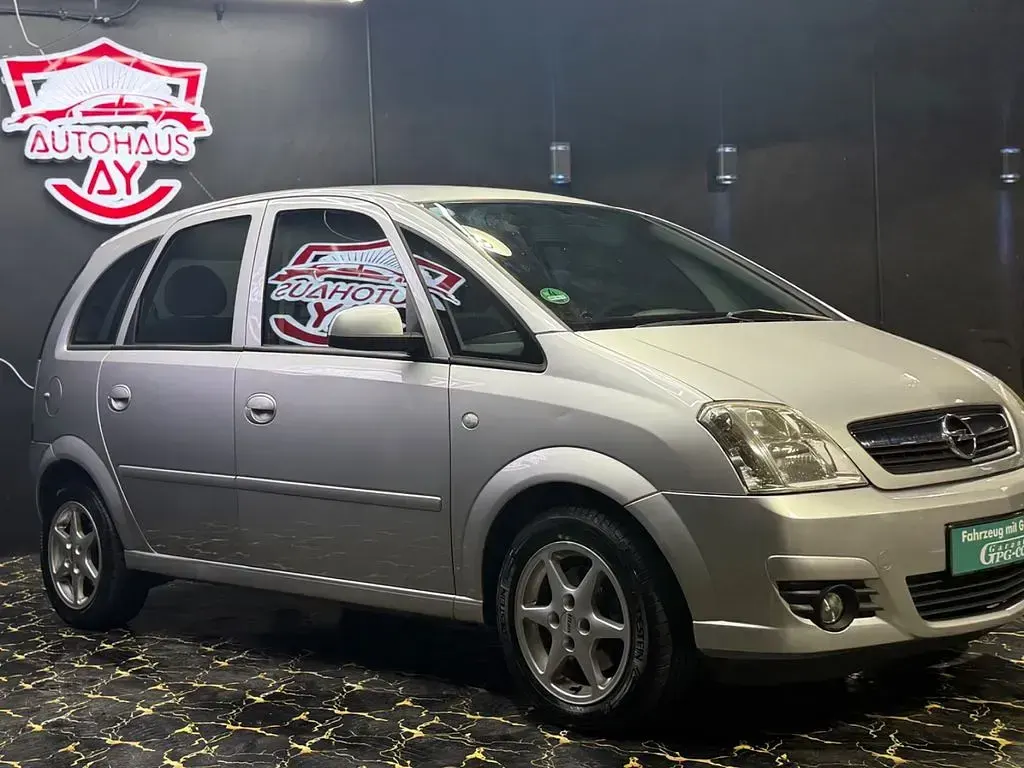 Gebraucht Opel Meriva Edition 105 PS (77 kW) 2008 Silber Van / Kleinbus