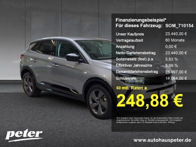 Lack grau artense/ klarlack Gebraucht 2024 Opel Grandland X GS Line SUV | 23.440 € (Guter Preis) - Bild 1/4