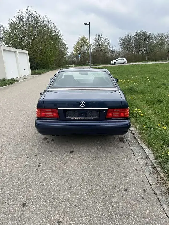 Second-hand Mercedes SL320 231 CP (169 kW) 1995 Albastru Cabrio