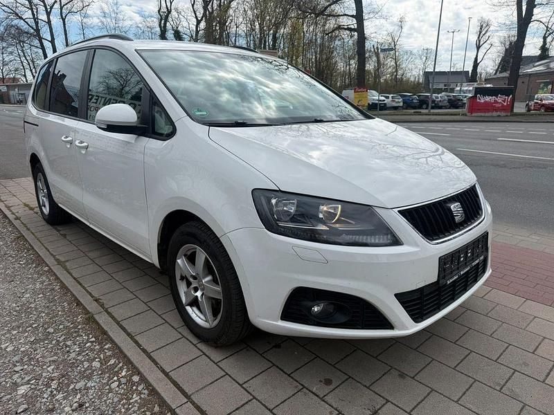Gebraucht Seat Alhambra Style 150 PS (110 kW) 2012 Weiß Van / Kleinbus