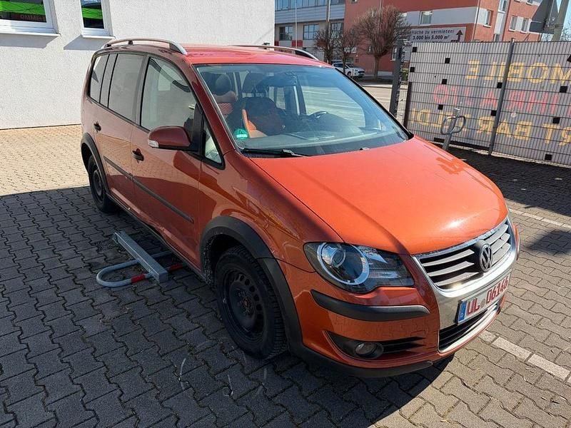 Gebraucht VW Touran Cross 140 PS (102 kW) 2007 Rot Van / Kleinbus