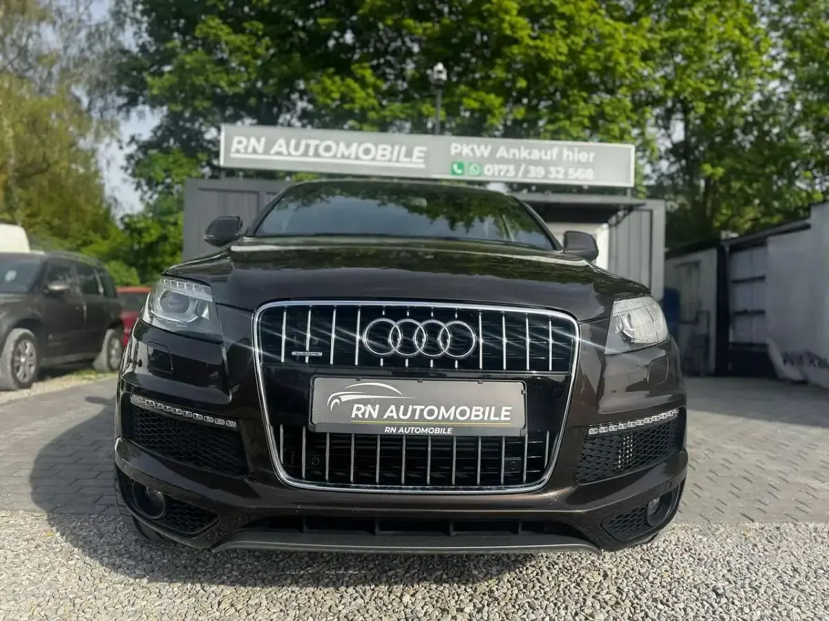 Second-hand Audi Q7 S-Line 204 CP (150 kW) 2012 Maro SUV