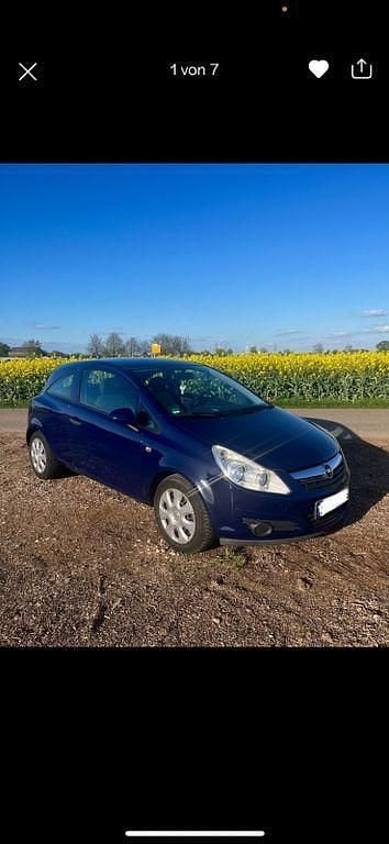 Gebraucht Opel Corsa Selection 60 PS (44 kW) 2009 Blau Kleinwagen