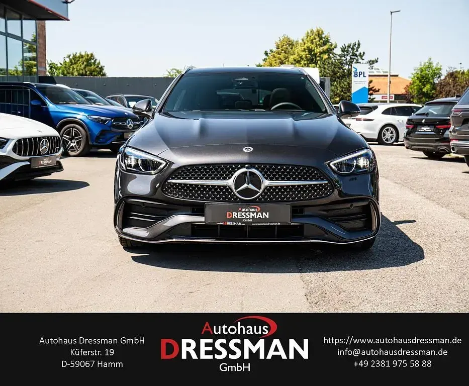 Neu Mercedes 200 AMG line 204 PS (150 kW) 2025 Grau Limousine