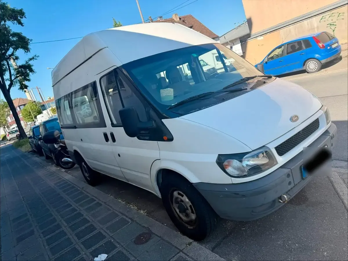 Gebraucht Ford Transit Tourneo 90 PS (66 kW) 2002 Weiß Van / Kleinbus