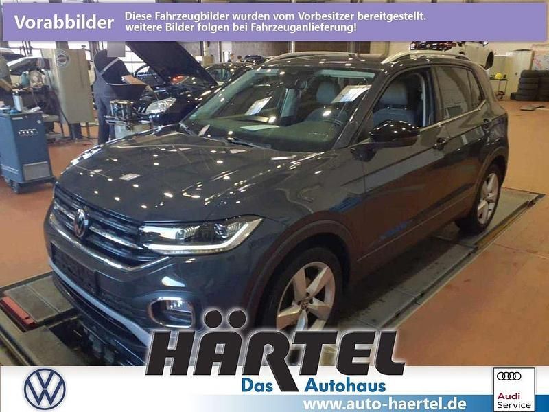 Gebraucht VW T-Cross Style 110 PS (80 kW) 2021 Uranograu (grey), solid SUV