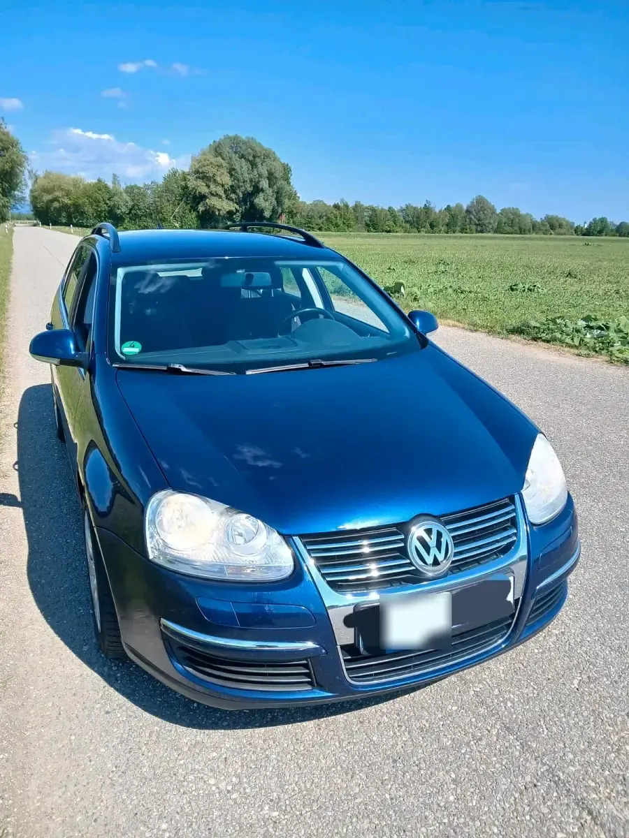 Gebraucht VW Golf VI 140 PS (102 kW) 2008 Blau Kleinwagen