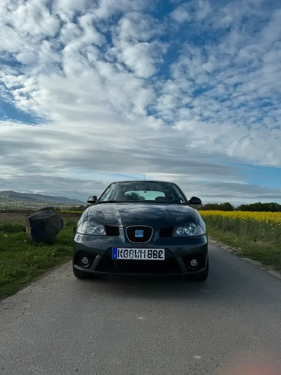 Gebraucht Seat Ibiza 86 PS (63 kW) 2007 Grau Kleinwagen