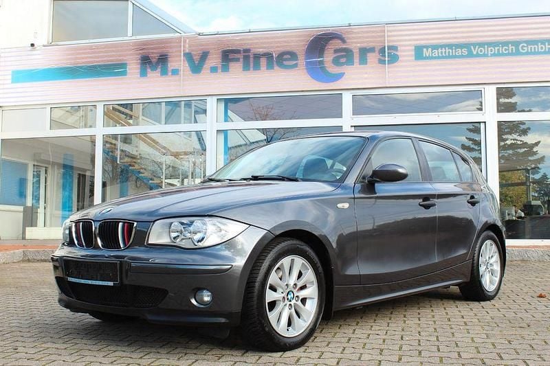Sparkling graphite metallic Gebraucht 2005 BMW 116 Sport Line Kleinwagen | 2.800 € (Superpreis) - Bild 1/4