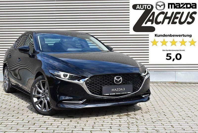 Gebraucht Mazda 3 Selection 186 PS (136 kW) 2021 Jet black (metallic) Limousine