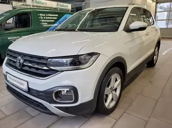 Gebraucht VW T-Cross Style 110 PS (80 kW) 2021 Weiß SUV