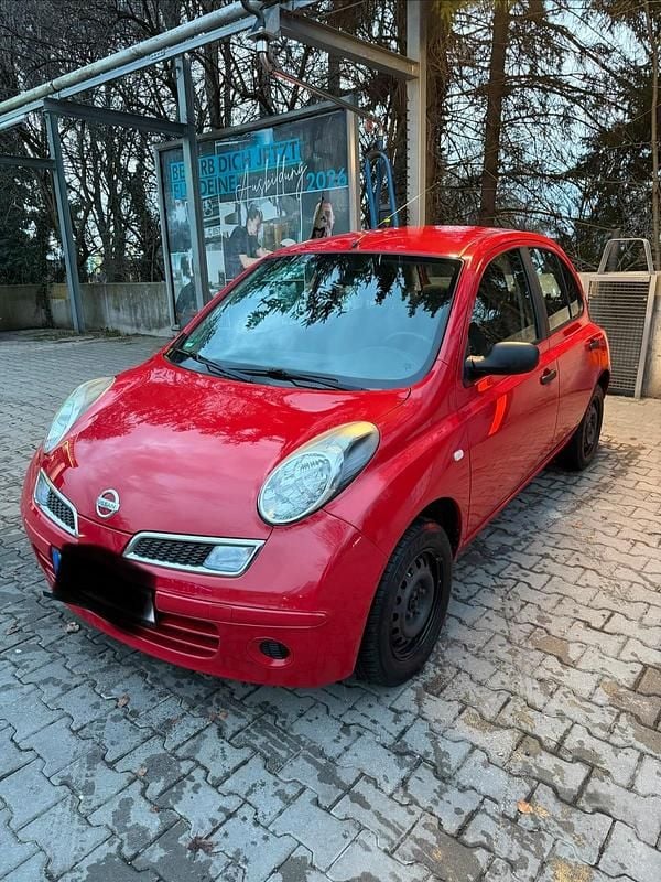 Gebraucht Nissan Micra 65 PS (47 kW) 2009 Rot Kleinwagen