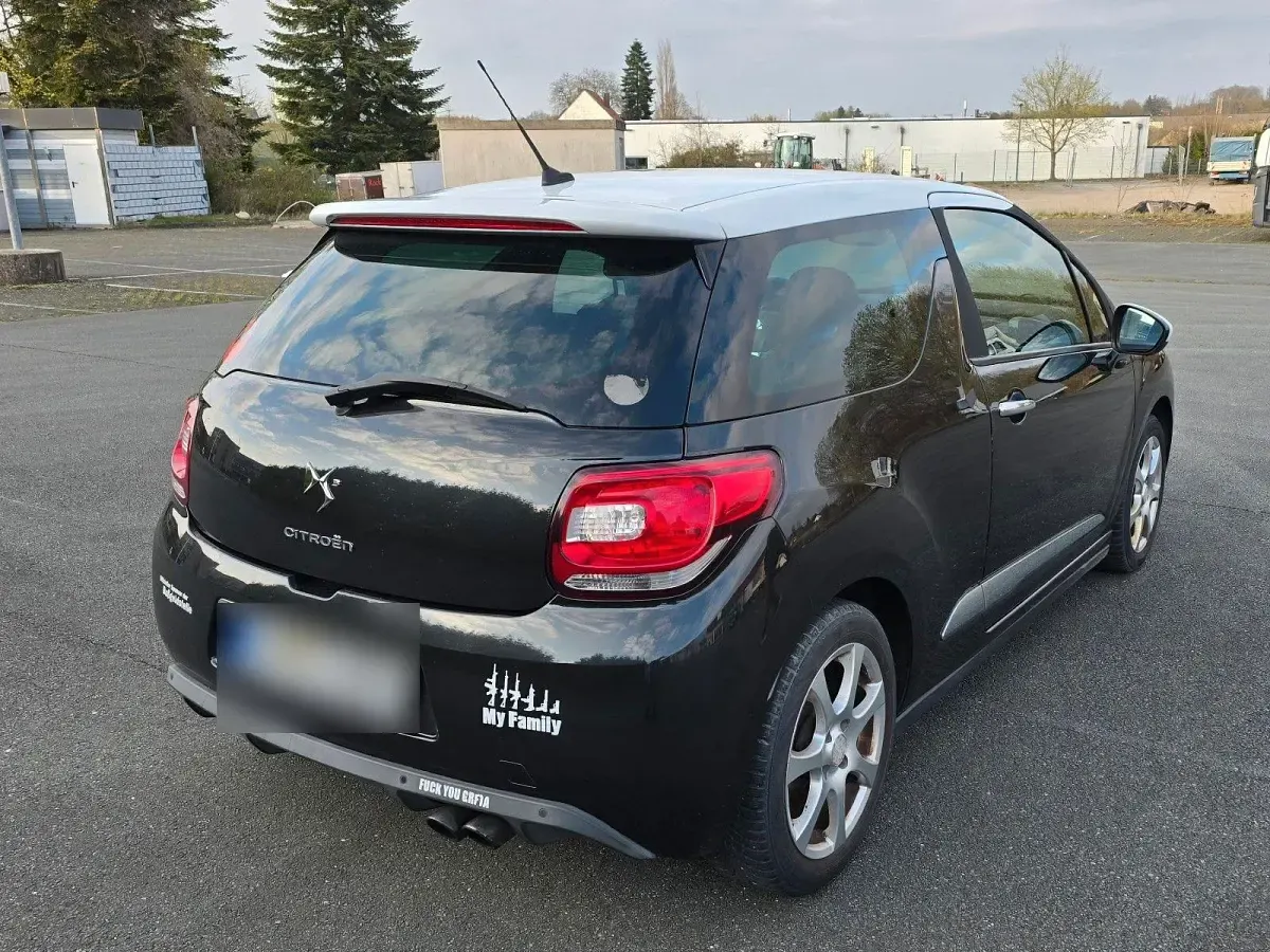 Gebraucht Citroën DS3 Sport Chic 156 PS (114 kW) 2011 Schwarz Kleinwagen