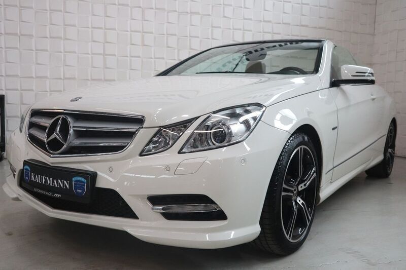 Weiß Gebraucht 2012 Mercedes E500 Cabrio | 21.890 € (Superpreis) - Bild 1/4
