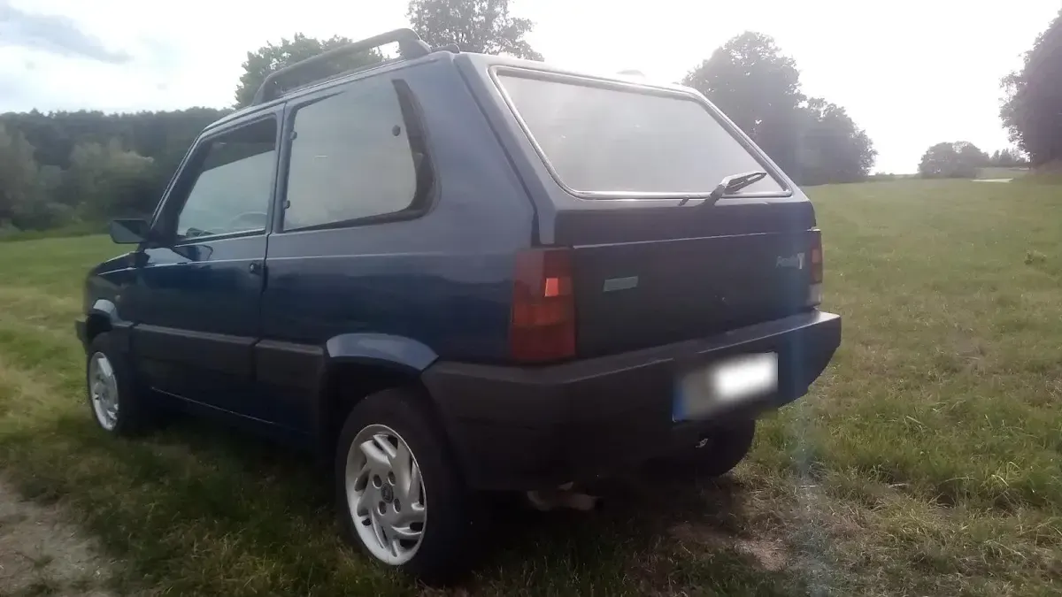 Gebraucht Fiat Panda 40 PS (29 kW) 2000 Blau Kleinwagen