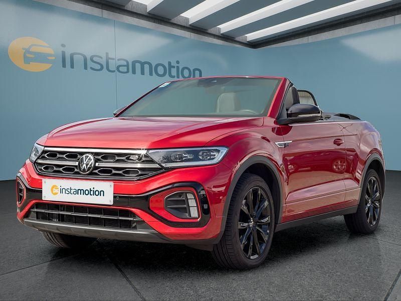 Rot Gebraucht 2022 VW T-Roc Cabriolet Cabrio | 28.399 € (Etwas zu teuer) - Bild 1/4