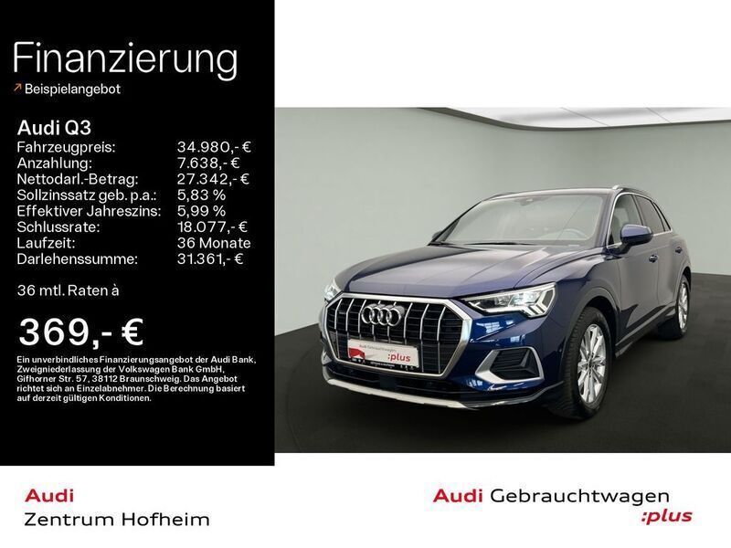 Metallic Gebraucht 2022 Audi Q3 S-Line SUV | 35.990 € (Guter Preis) - Bild 1/4
