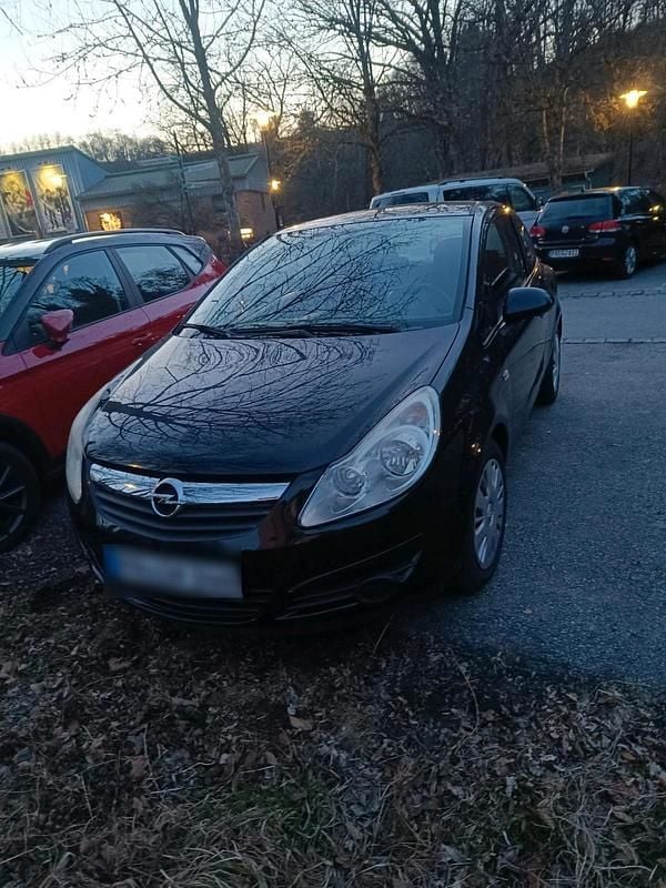Gebraucht Opel Corsa 90 PS (66 kW) 2009 Schwarz Kleinwagen