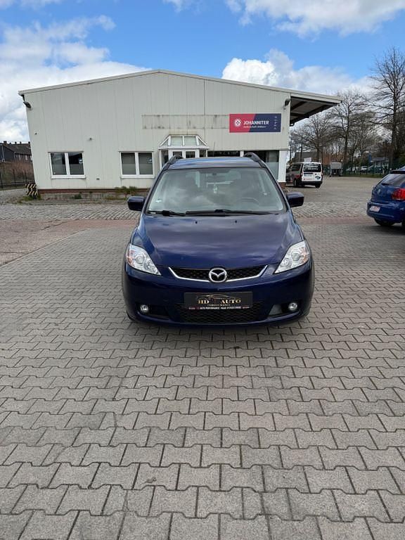 Gebraucht Mazda 5 Exclusive 143 PS (105 kW) 2008 Blau Van / Kleinbus