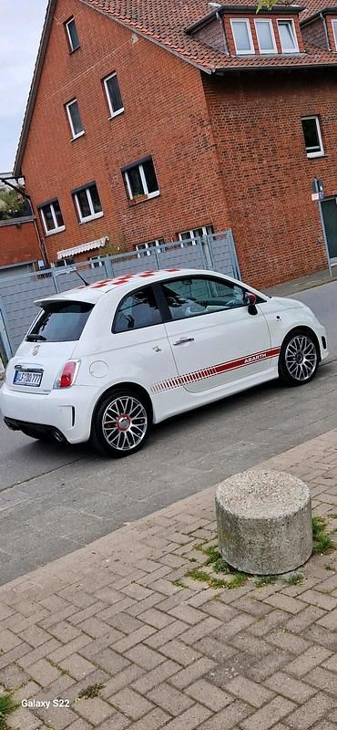 Gebraucht Abarth 500 135 PS (99 kW) 2008 Weiß Kleinwagen