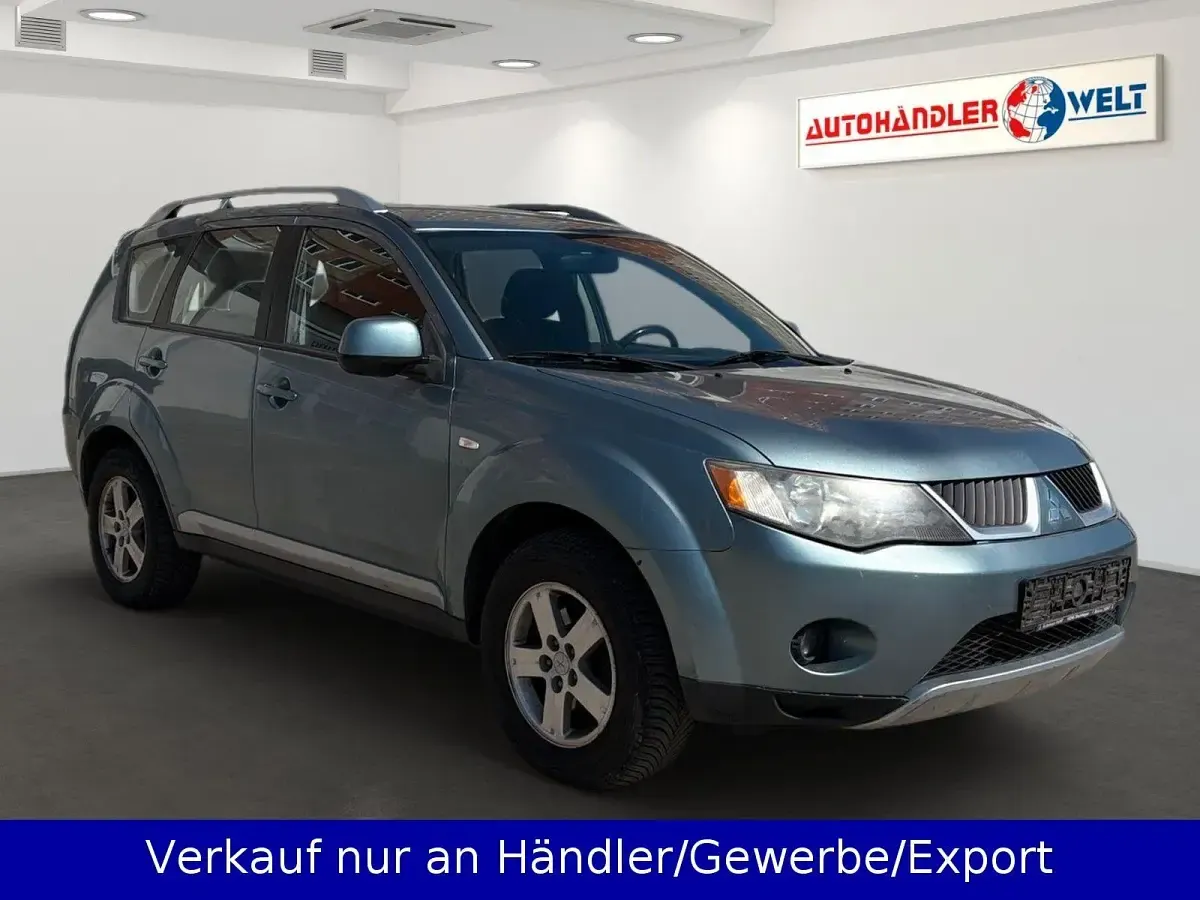Brugt Mitsubishi Outlander 140 HK (102 kW) 2008 Grøn SUV