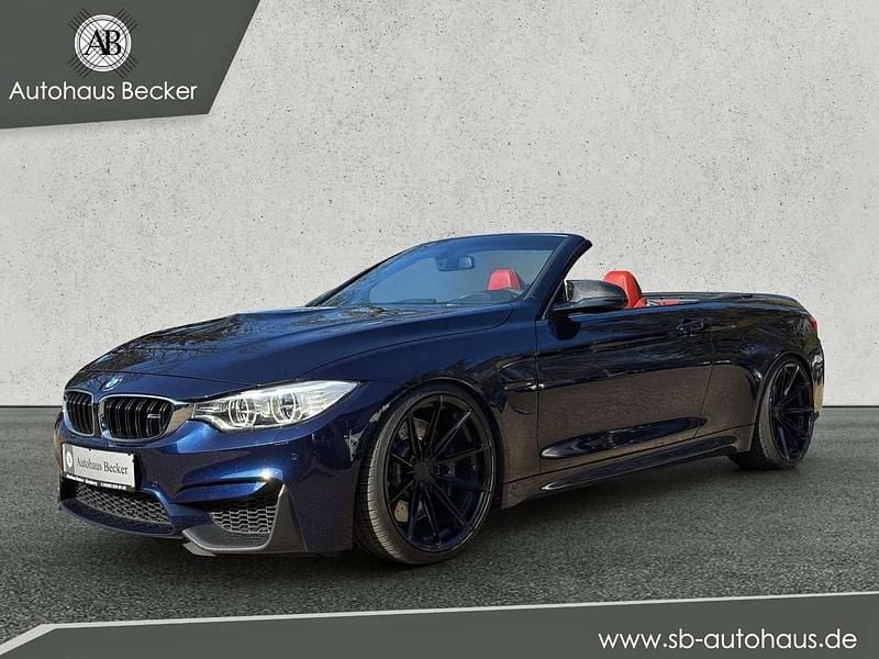 Gebraucht BMW M4 Cabriolet Shadowline 431 PS (317 kW) 2015 Blau Cabrio