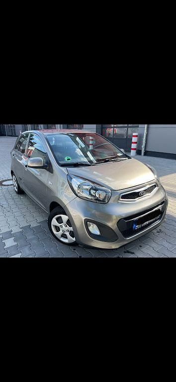 Grau Gebraucht 2013 Kia Picanto Attract Kleinwagen | 5.200 € (Fairer Preis) - Bild 1/4