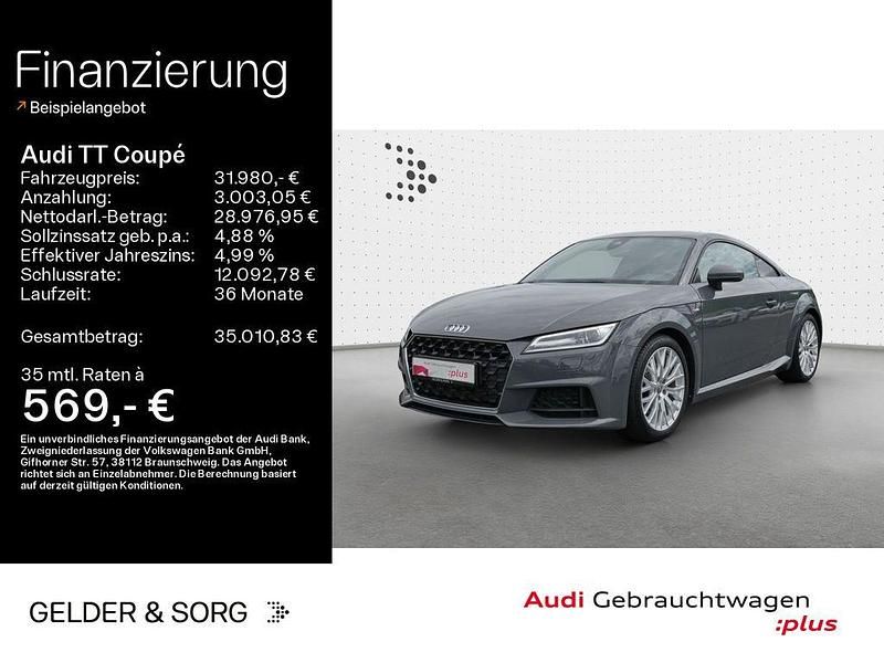 Nanograu metallic Gebraucht 2020 Audi TT Design Coupé | 31.980 € (Fairer Preis) - Bild 1/4