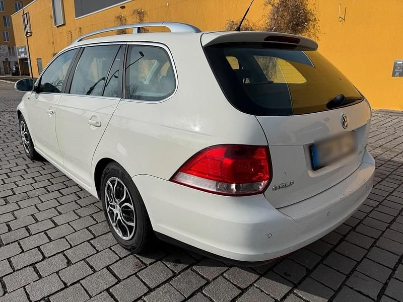 Gebraucht VW Golf V 2008 Weiß Kombi