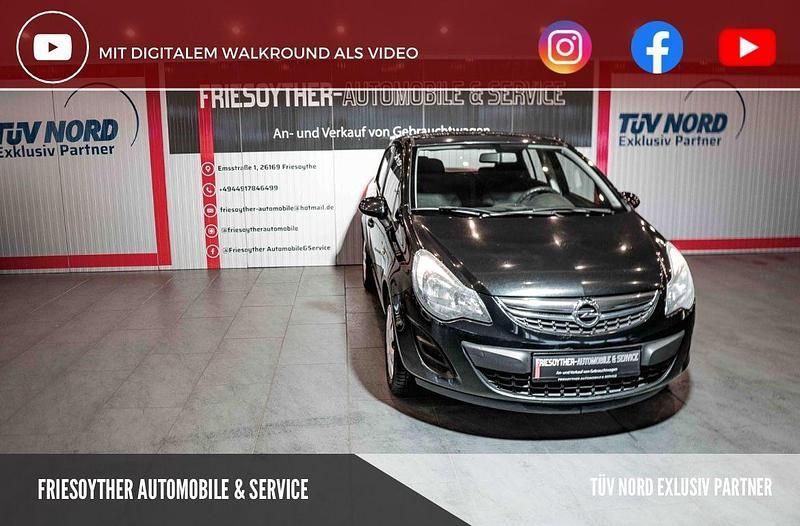 Gebraucht Opel Corsa Selection 101 PS (74 kW) 2014 Schwarz Kleinwagen