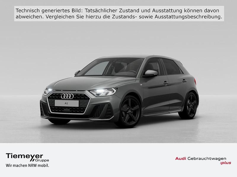 Grau Gebraucht 2024 Audi A1 Sportback S-Line Kleinwagen | 24.290 € (Guter Preis) - Bild 1/4