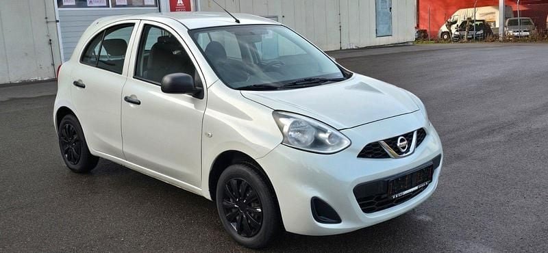 Gebraucht Nissan Micra Acenta 80 PS (58 kW) 2014 Weiß Kleinwagen