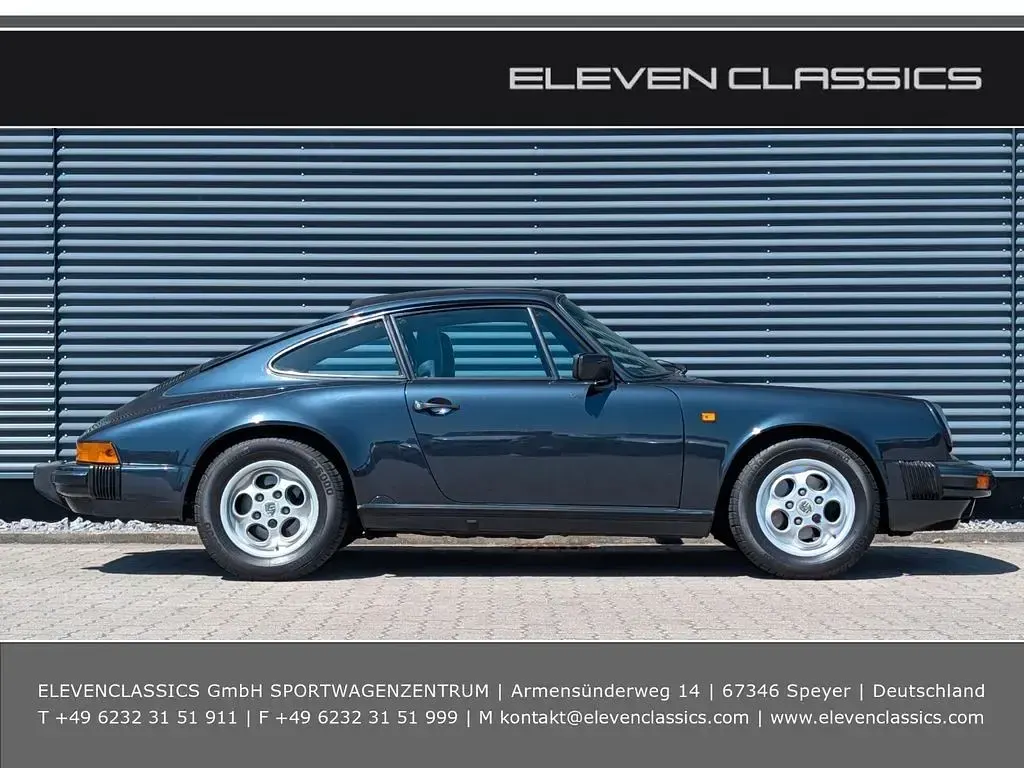 Gebraucht Porsche 911 Carrera 207 PS (152 kW) 1986 Blau Coupé