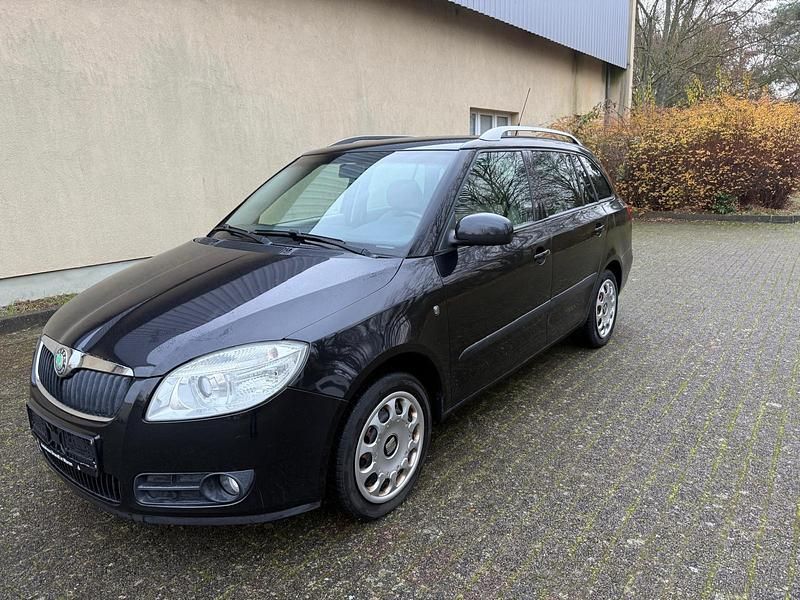 Gebraucht Skoda Fabia 69 PS (50 kW) 2008 Schwarz Kombi