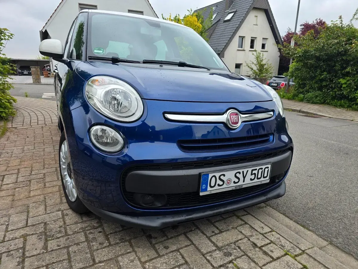 Gebraucht Fiat 500L 95 PS (69 kW) 2016 Blau Van / Kleinbus