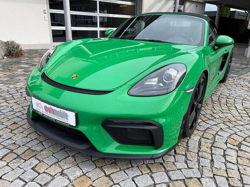 Gebraucht Porsche 718 Boxster 420 PS (308 kW) 2022 Phython green Cabrio