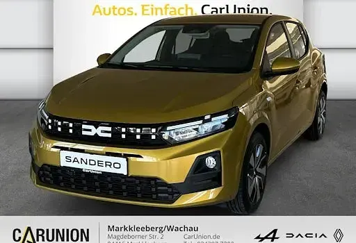 Neu Dacia Sandero Expression 101 PS (74 kW) 2026 Gelb Limousine