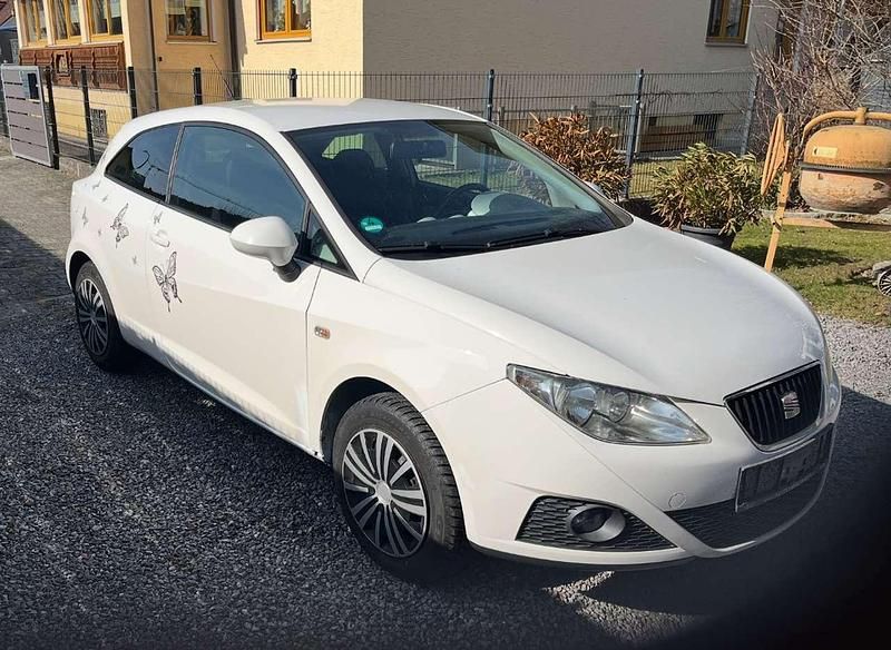 Gebraucht Seat Ibiza SC Stylance 105 PS (77 kW) 2009 Weiß Kleinwagen