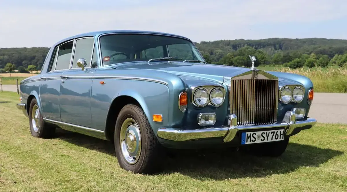 Gebraucht Rolls Royce Silver Shadow 199 PS (146 kW) 1976 Caribbean blue Limousine