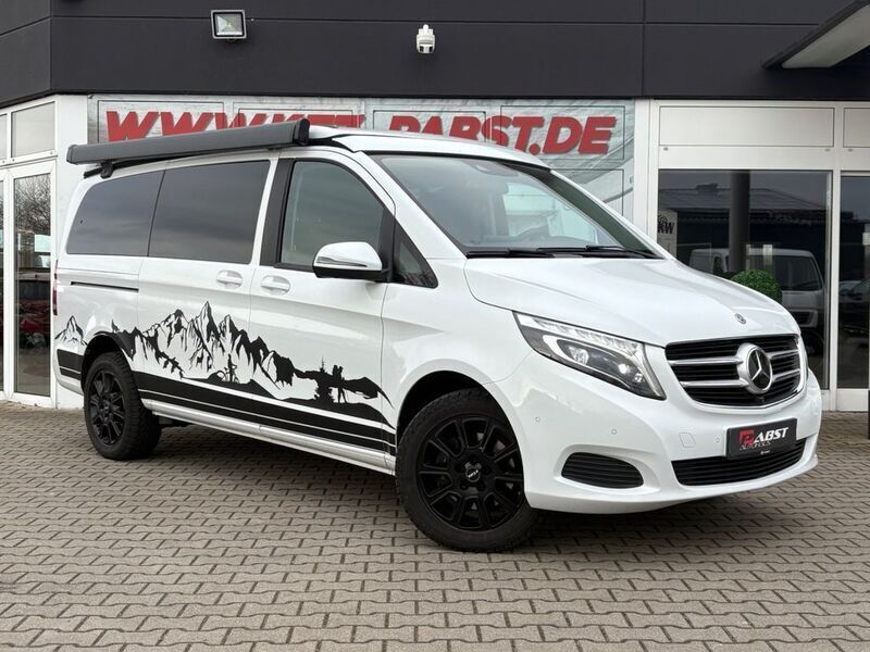 Weiß Gebraucht 2019 Mercedes V250 Marco Polo Van / Kleinbus | 49.990 € (Teuer) - Bild 1/4