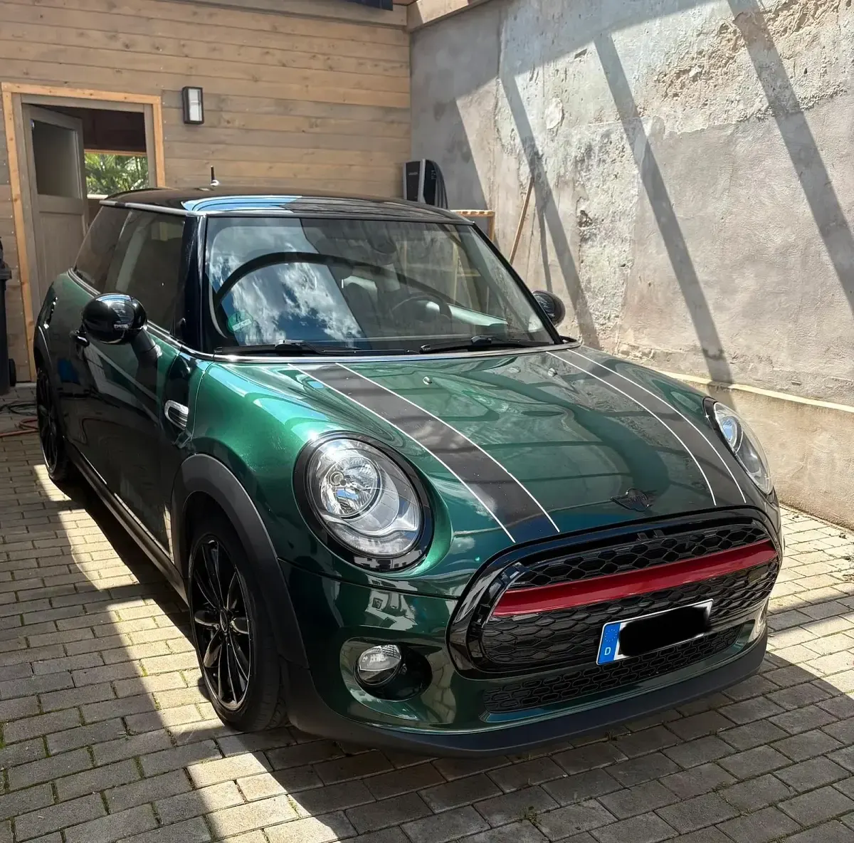 Używany Mini Cooper 136 KM (100 kW) 2015 Zielony Hatchback