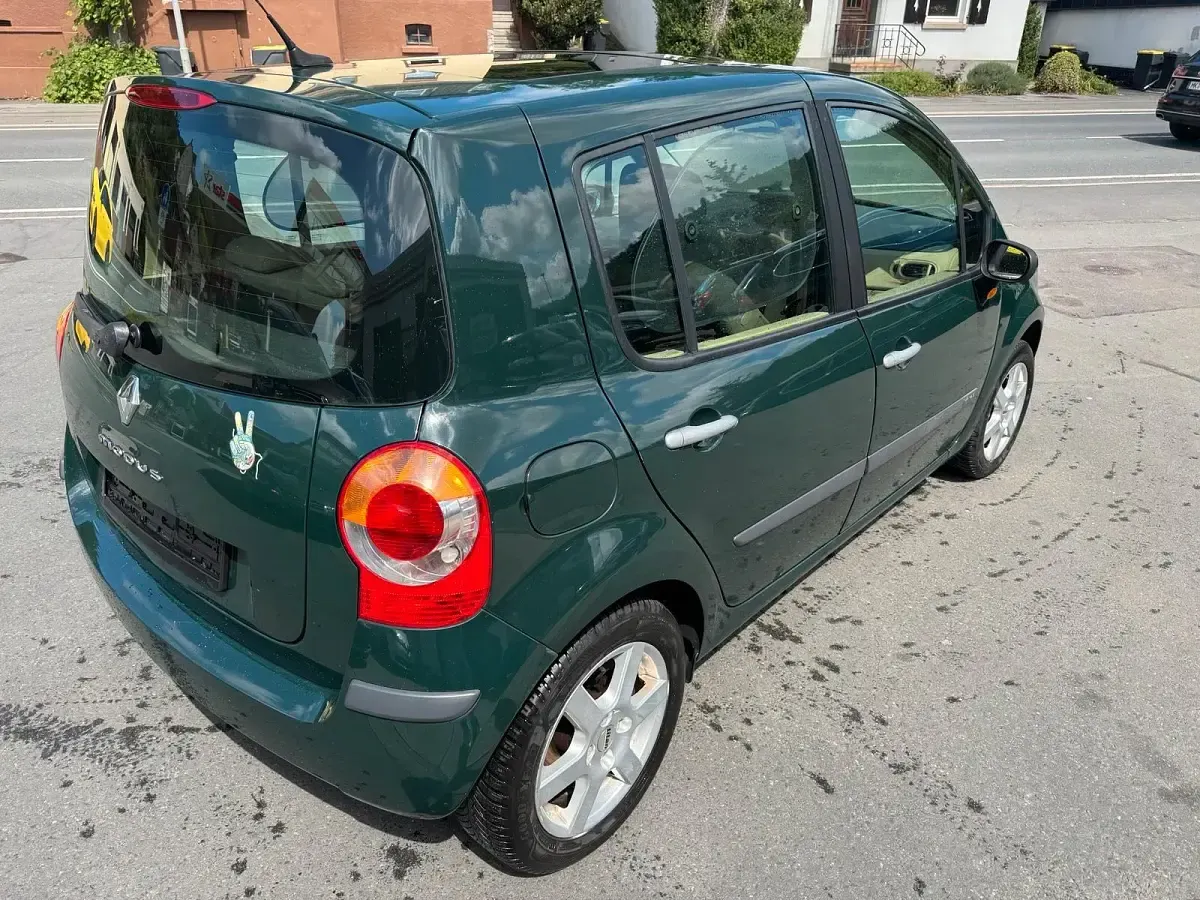 Używany Renault Modus 112 KM (82 kW) 2006 Zielony Minivan