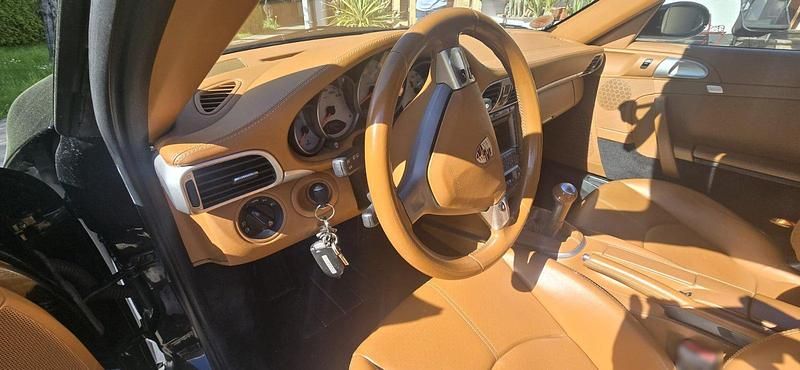 Usata Porsche 997 355 CV (261 kW) 2006 Nero Cabrio