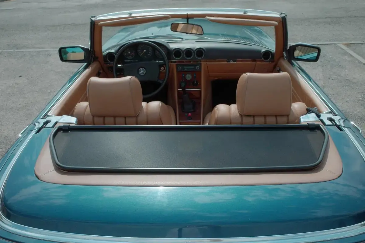Gebraucht Mercedes SL280 185 PS (136 kW) 1983 Blau Cabrio