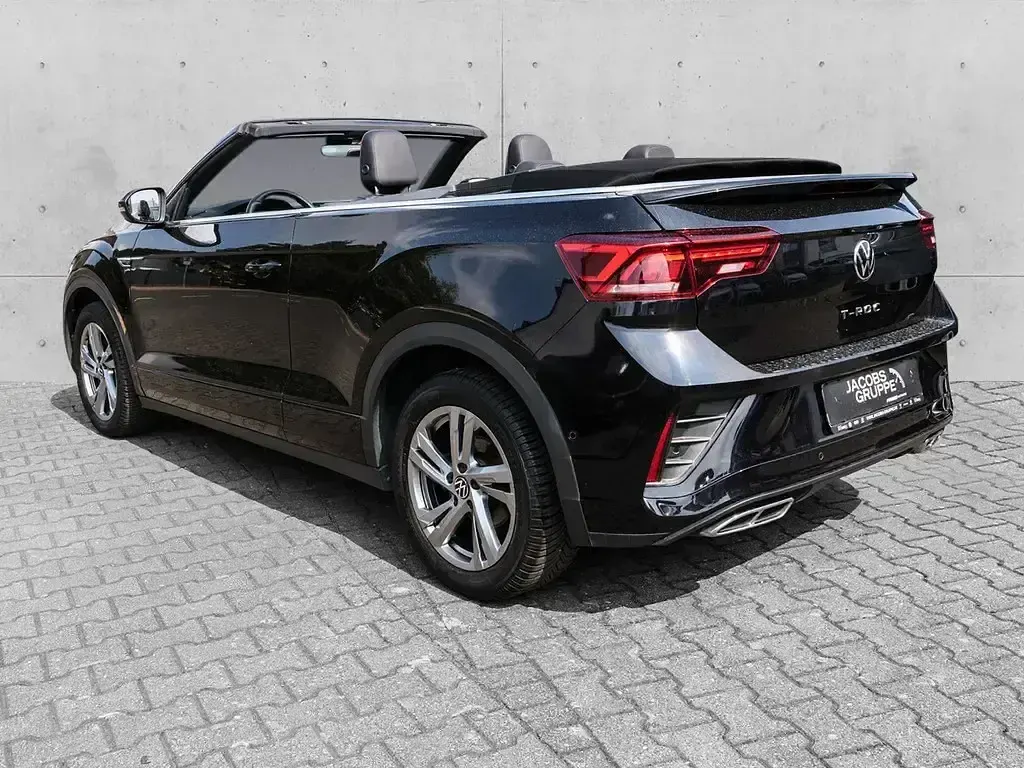 Gebraucht VW T-Roc Cabriolet Beats 110 PS (80 kW) 2022 Schwarz Cabrio