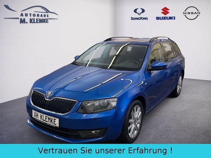 Blau Gebraucht 2016 Skoda Octavia Joy Kombi | 16.780 € (Teuer) - Bild 1/4