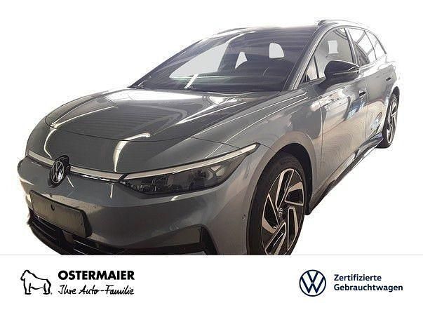 Blau Gebraucht 2024 VW ID.7 Pro Limousine | 46.880 € (Superpreis) - Bild 1/4