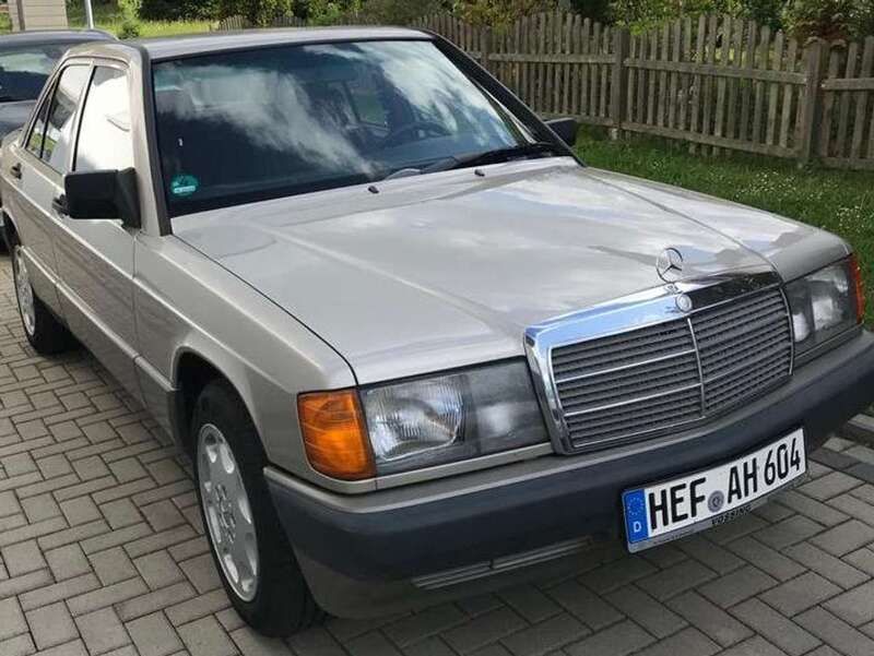 Beige Gebraucht 1992 Mercedes 190 Limousine | 6.490 € - Bild 1/4